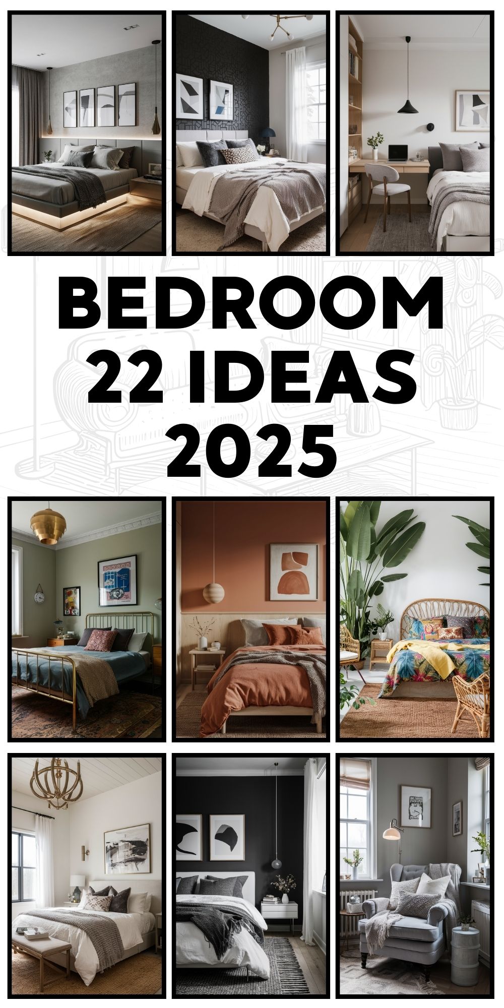 Bedroom 22 Ideas 2025: Top Design Trends