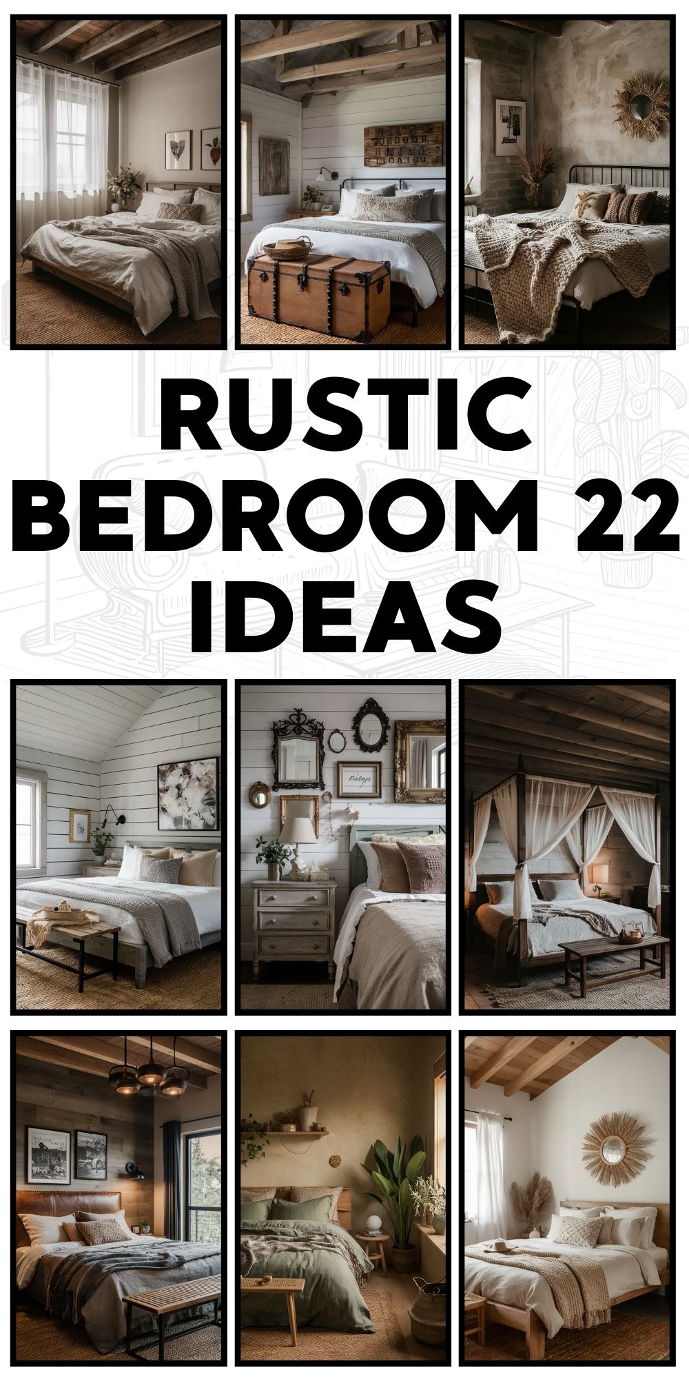 Rustic Bedroom 22 Ideas for a Cozy and Aesthetic Space