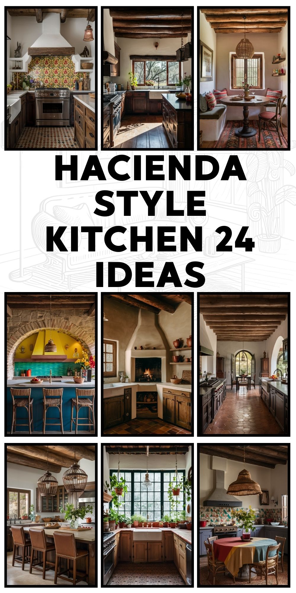 Hacienda Style Kitchen 24 Ideas: Transform Your Space with Spanish Colonial Charm