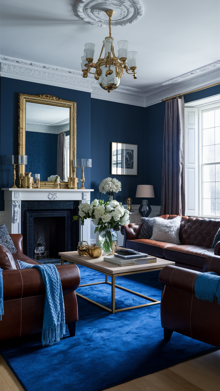 Blue Living Room 22 Ideas: Transform Your Space