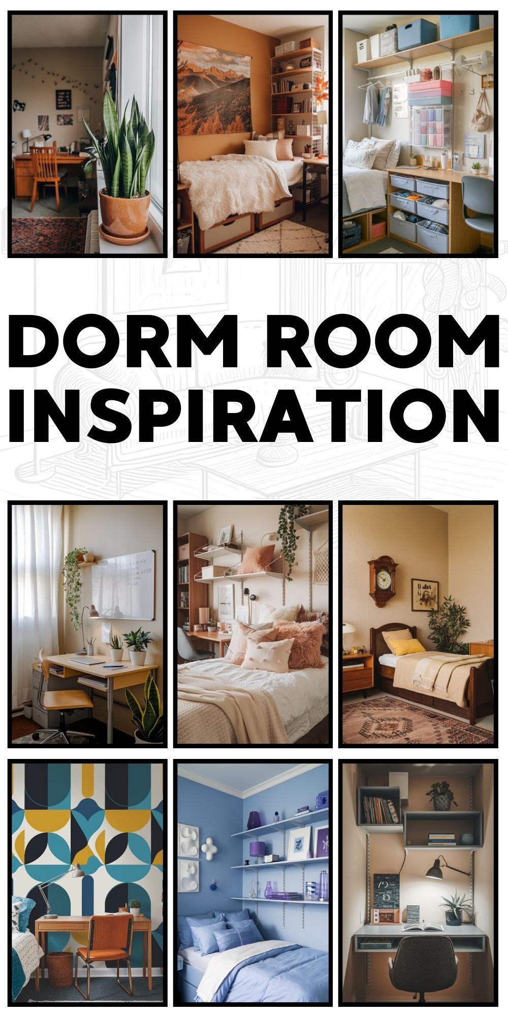 Dorm Room Inspiration: Step-by-Step 20 Ideas to Make Your Space Stand Out