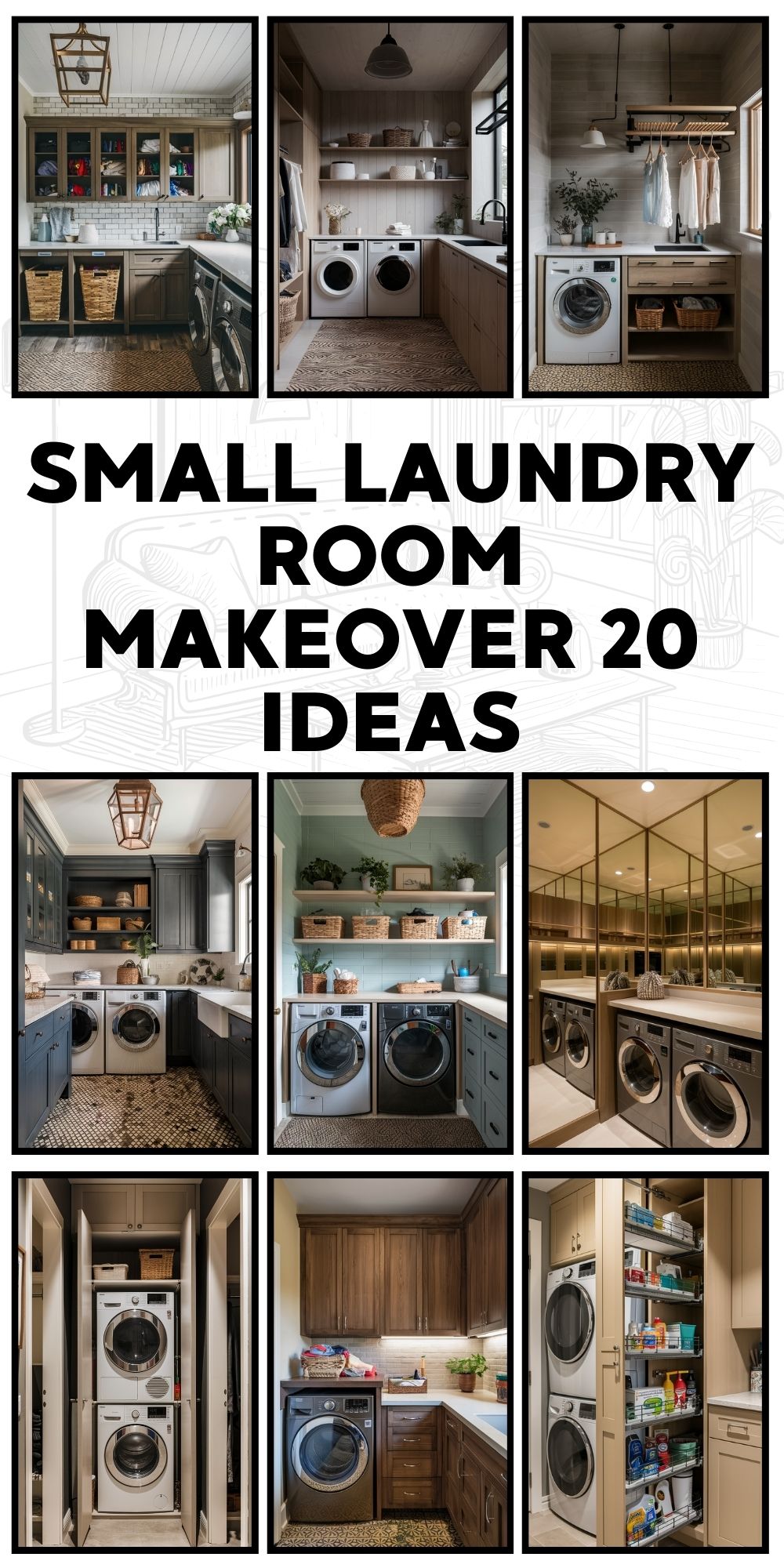 Small Laundry Room Makeover 20 Ideas for a Stylish and Functional Space