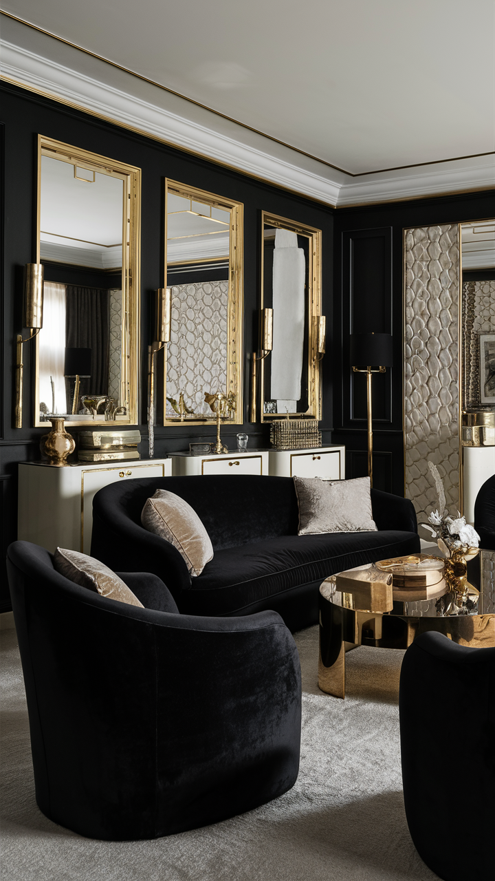 Black Living Room 21 Ideas: A Step-by-Step Guide for Stylish Designs