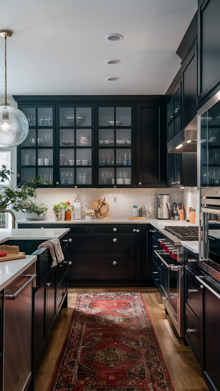 Dark Kitchen Design 23 Ideas: Sleek and Modern Aesthetic