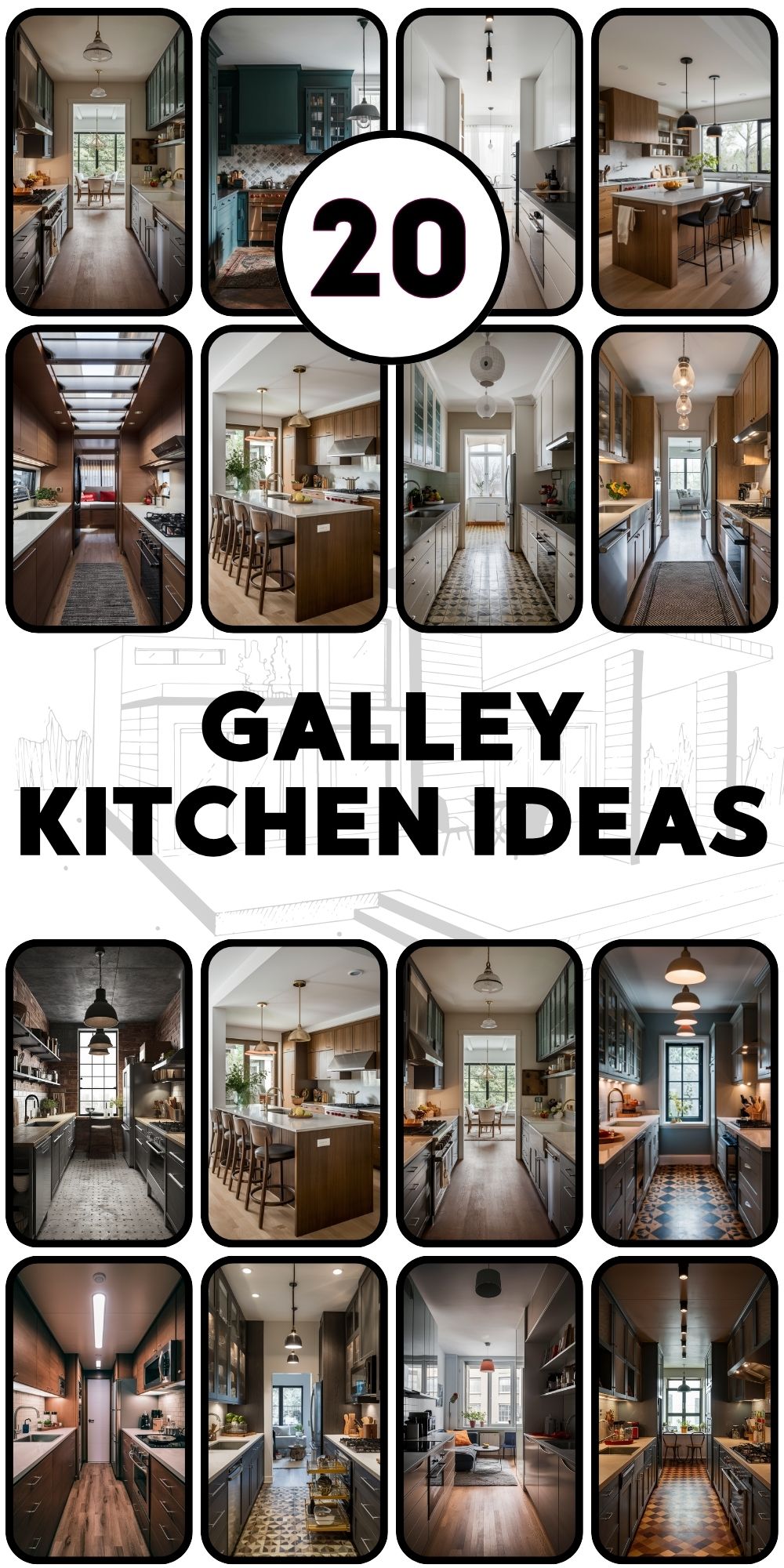 Galley Kitchen 20 Ideas: Maximizing Style and Functionality