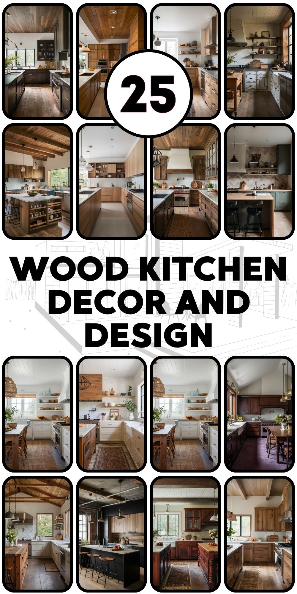 Wood Kitchen Decor and Design: A Step-by-Step Guide