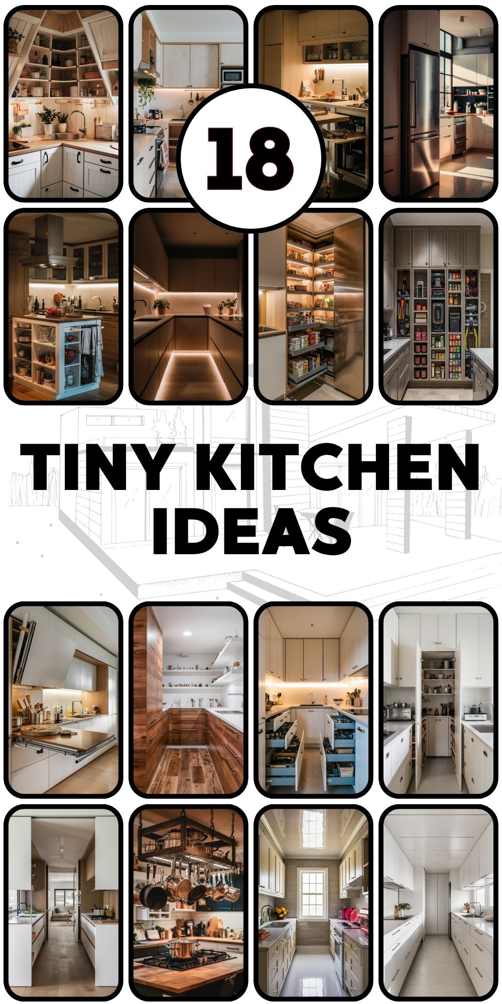 Tiny Kitchen 18 Ideas: Maximizing Space with Smart Design