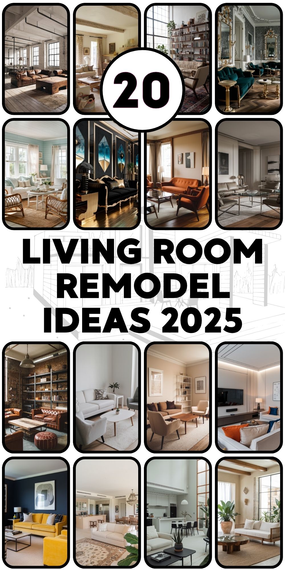 Living Room Remodel 20 Ideas 2025: Transform Your Space with Modern Trends