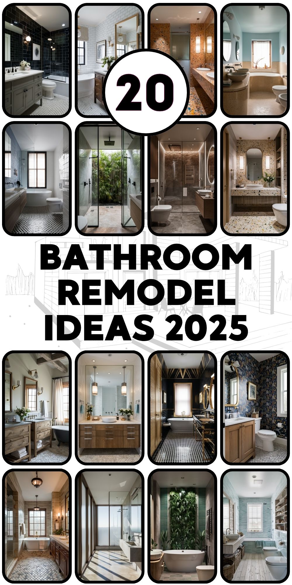 Bathroom Remodel 20 Ideas 2025: Fresh Designs for Every Space