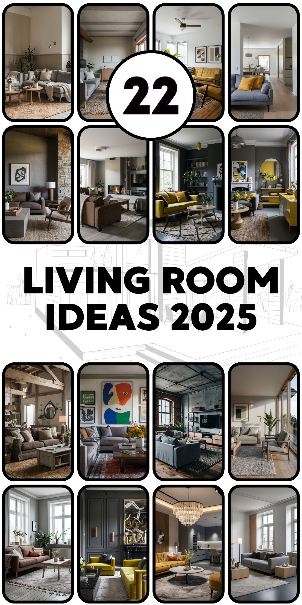 Living Room 22 Ideas 2025: Modern Designs to Inspire Your Space