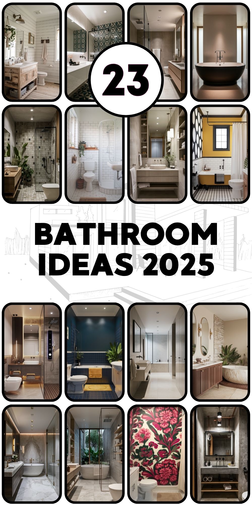 Bathroom 23 Ideas 2025: Transform Your Space with the Latest Design Trends