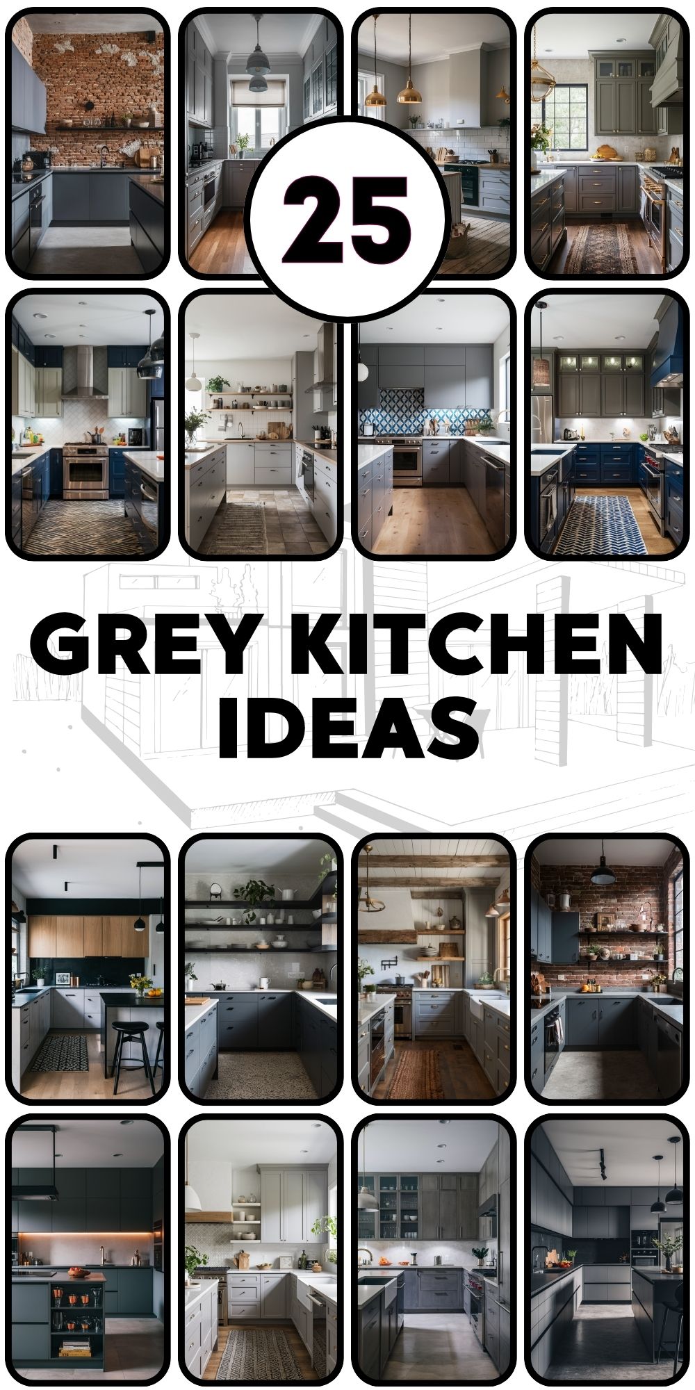 Grey Kitchen 25 Ideas: The Ultimate Guide to Achieving a Stylish Look