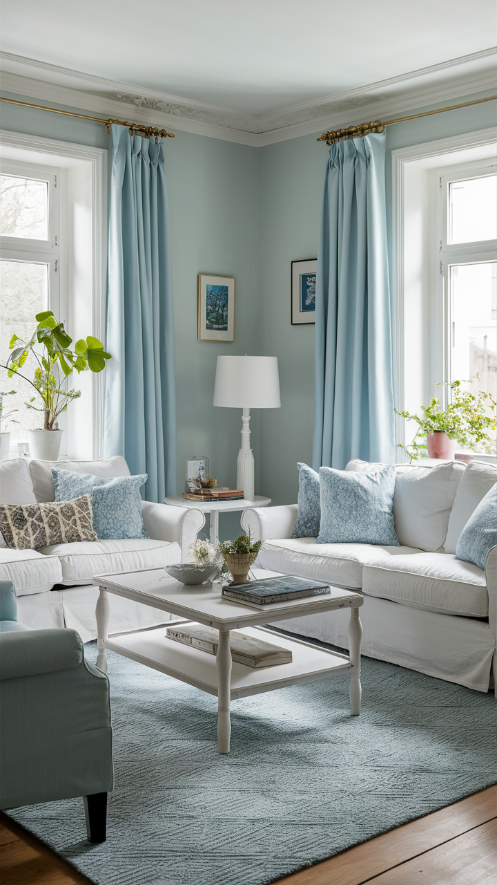 Blue Living Room 22 Ideas: Transform Your Space