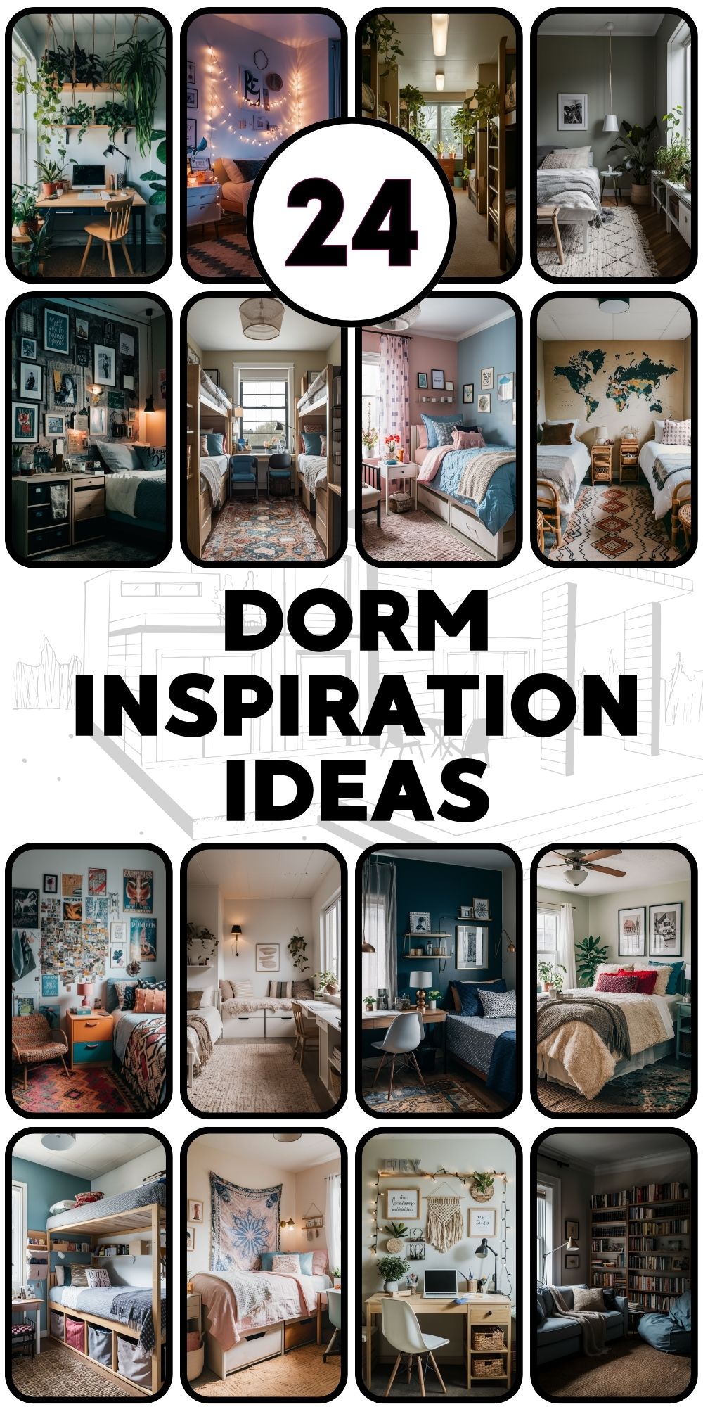 Dorm Inspiration 24 Ideas for a Cozy, Stylish, and Personalized Space