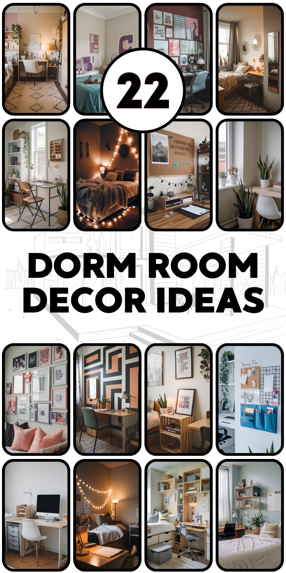 Dorm Room Decor 22 Ideas to Create Your Perfect College Space