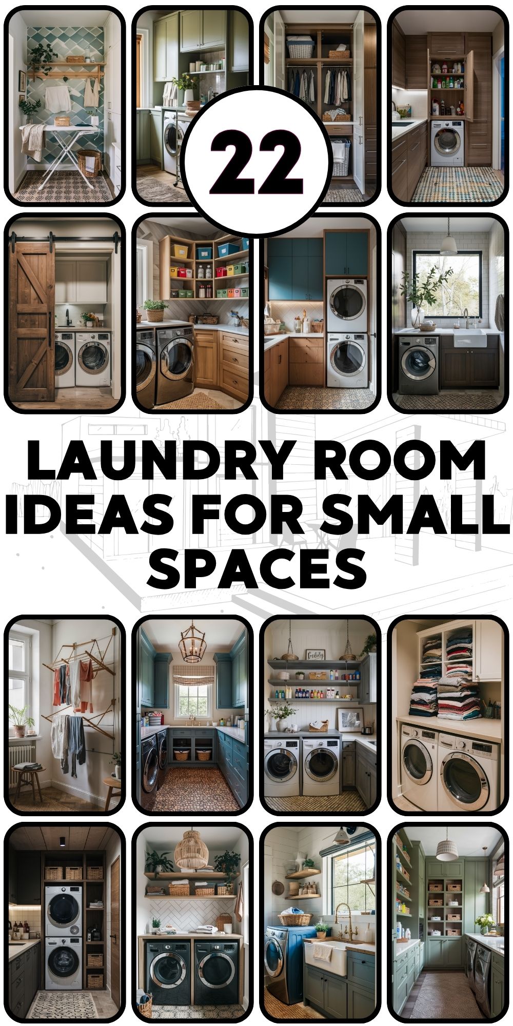 Laundry Room 22 Ideas for Small Spaces: Creative Solutions for Compact Areas