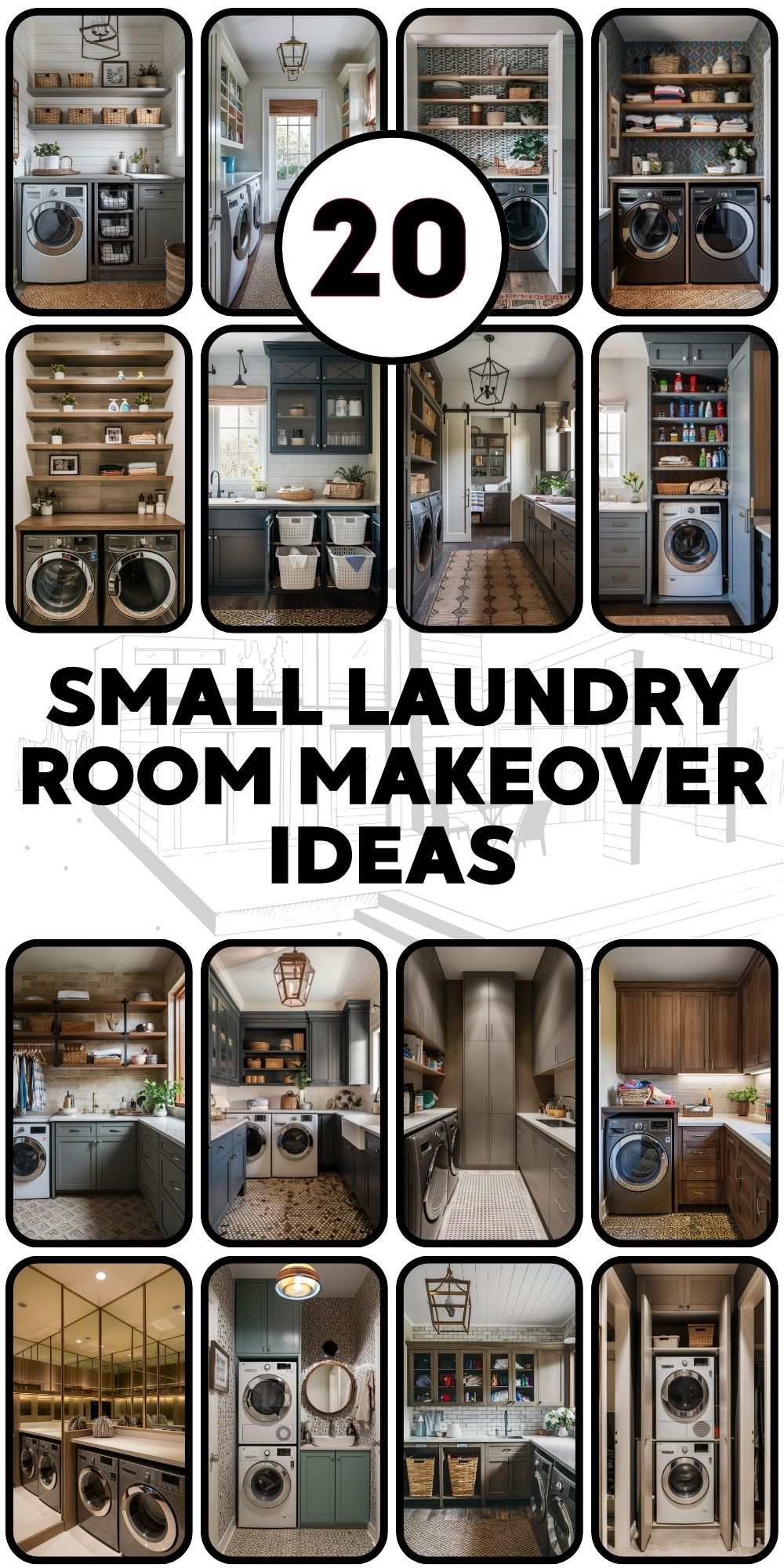 Small Laundry Room Makeover 20 Ideas for a Stylish and Functional Space