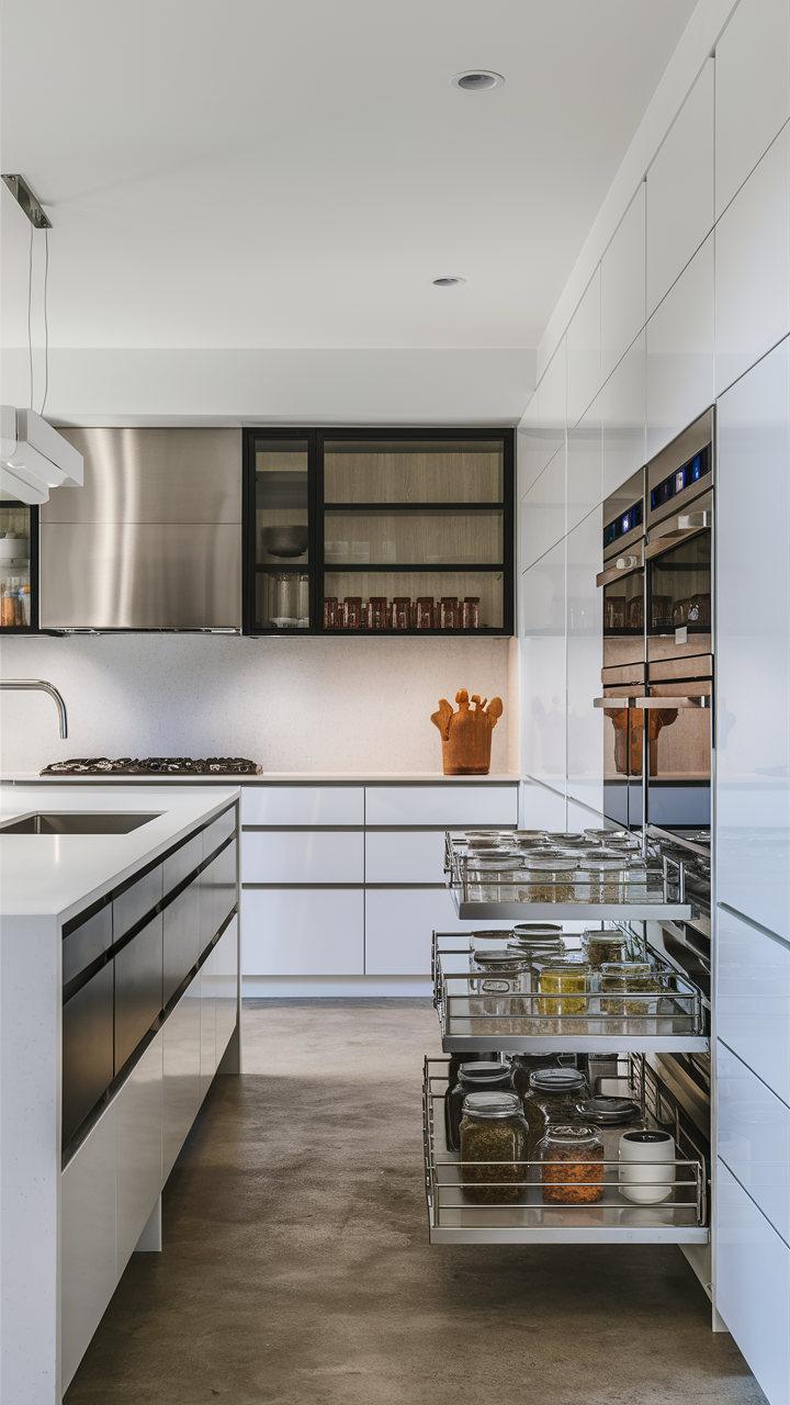 Hidden Pantry 21 Ideas for a Sleek and Organized Kitchen