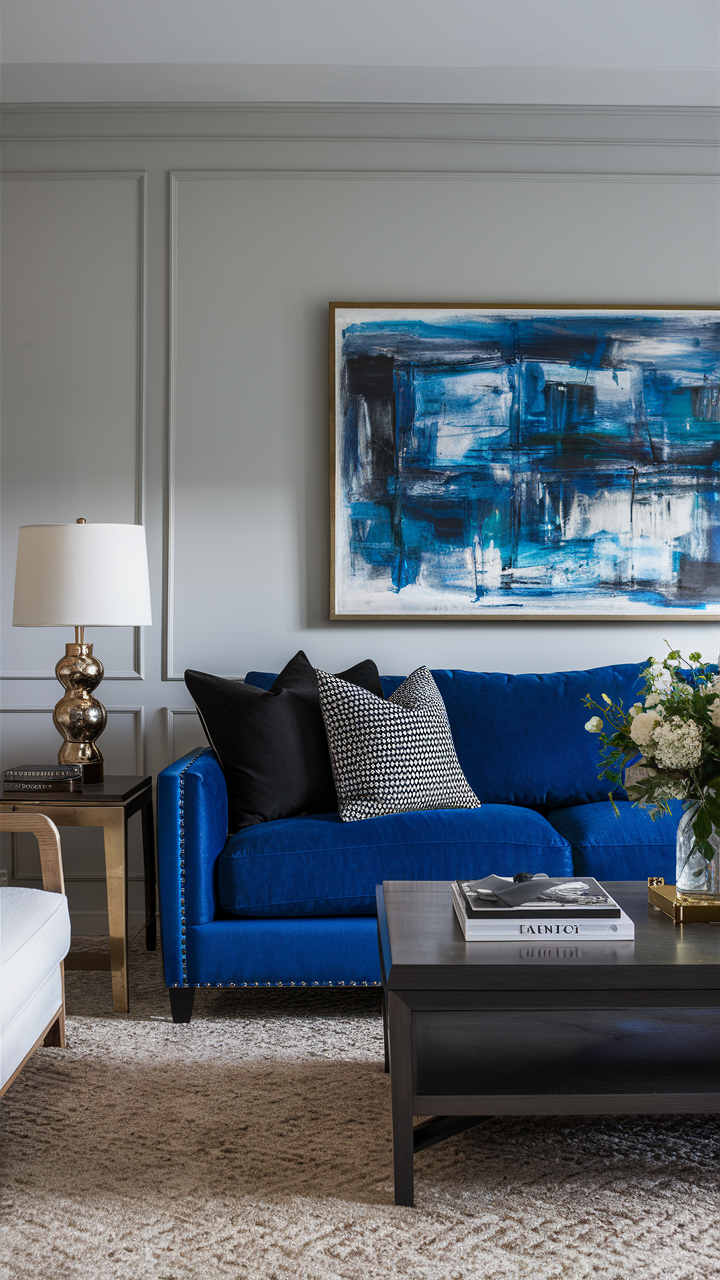 Blue Living Room 22 Ideas: Transform Your Space