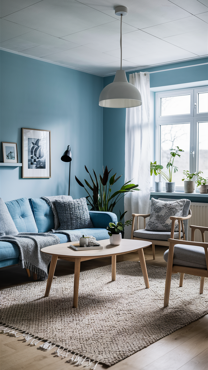 Blue Living Room 22 Ideas: Transform Your Space