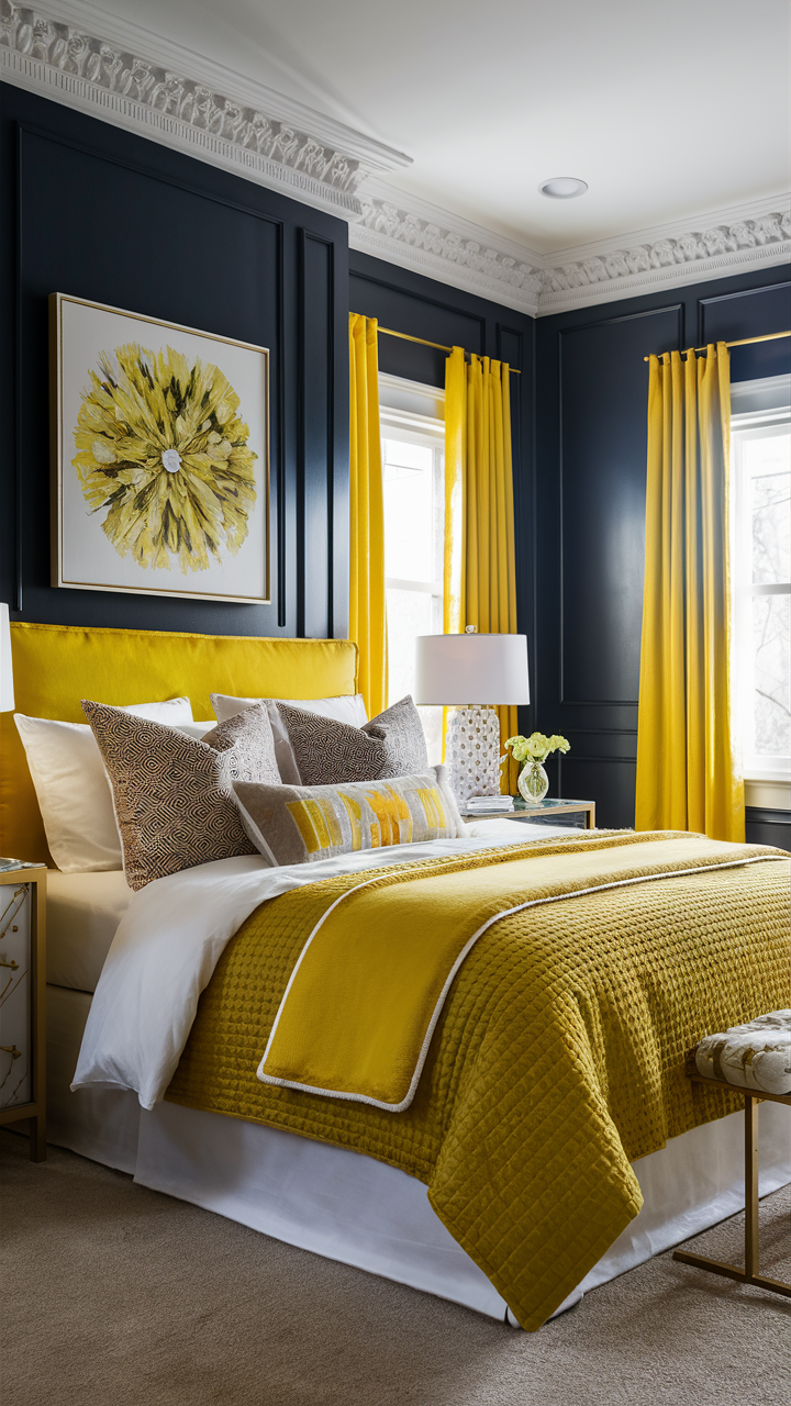 Yellow Bedroom 23 Ideas: A Step-by-Step Guide for Brightening Up Your Space