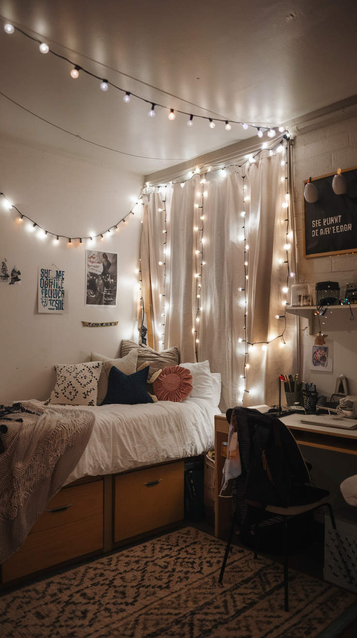 Dorm Room Inspiration: Step-by-Step 20 Ideas to Make Your Space Stand Out