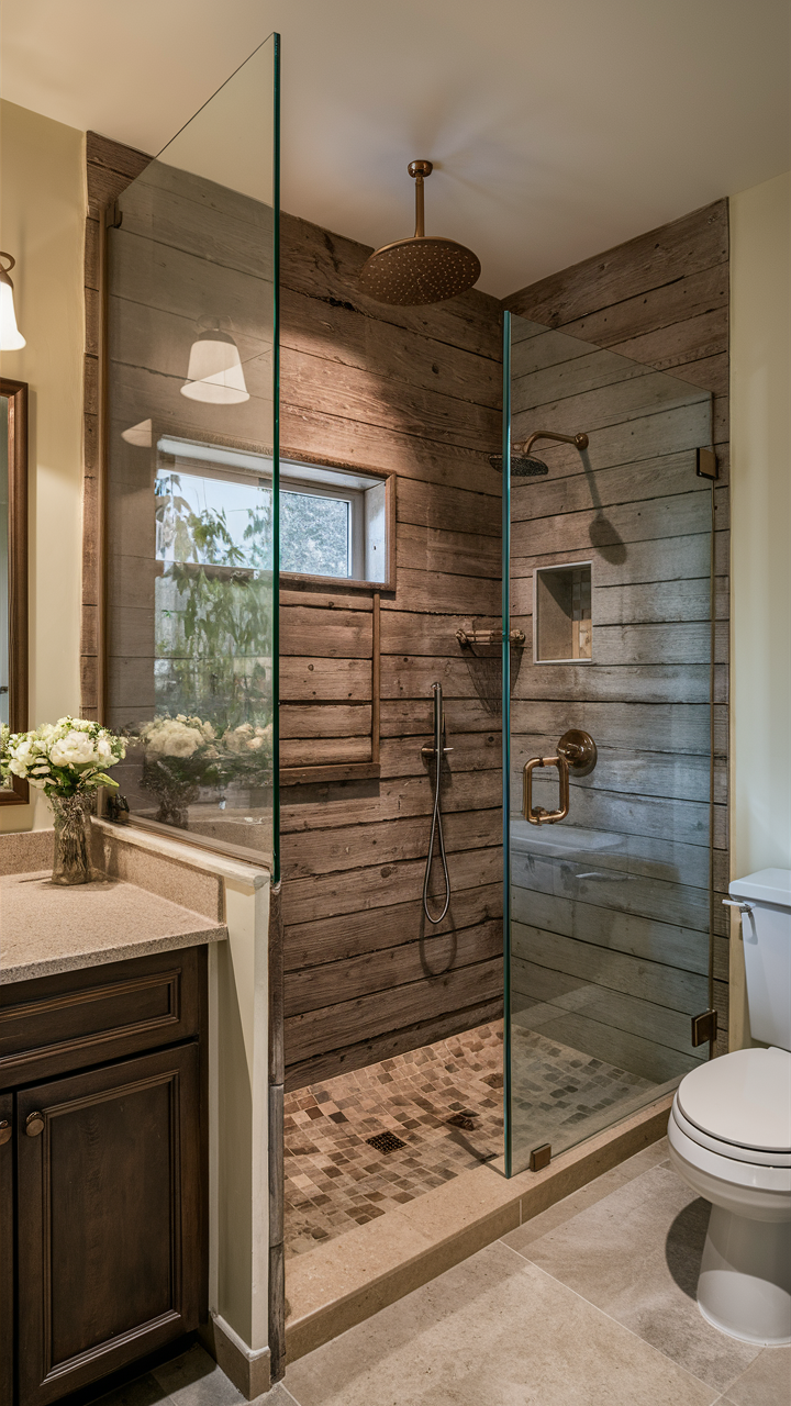 Half Wall Shower 23 Ideas: Elevating Your Bathroom Design