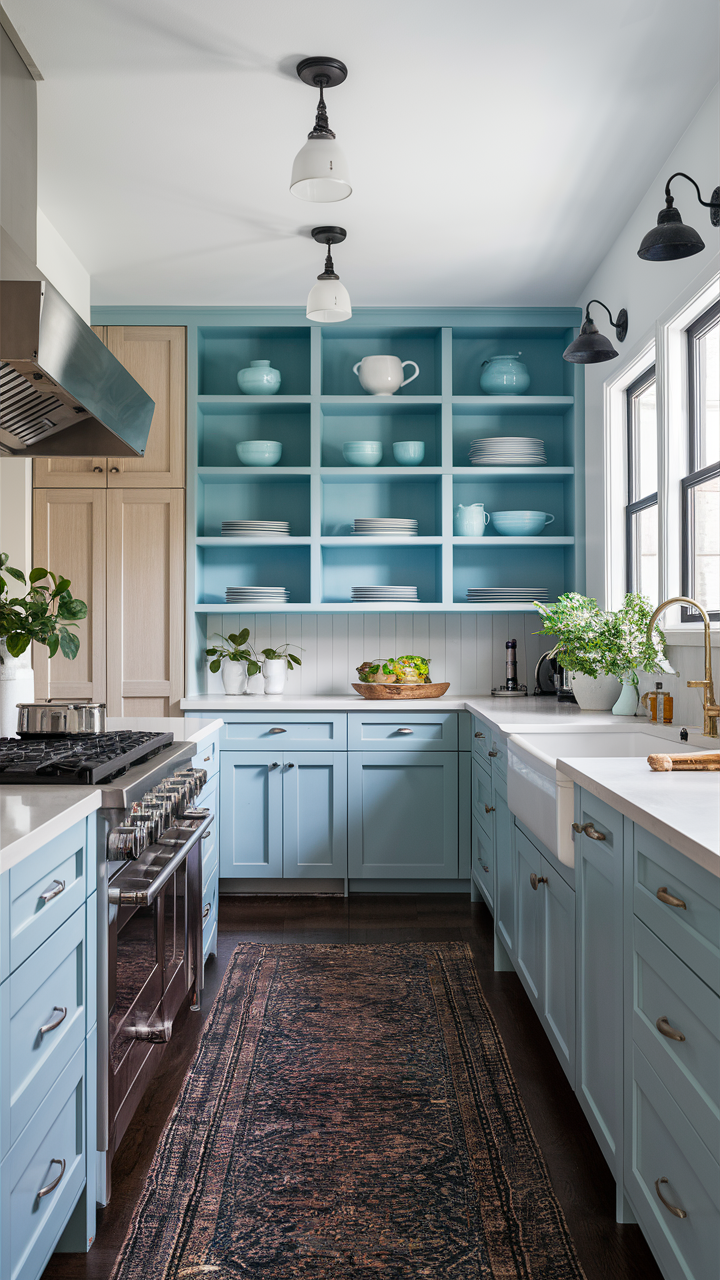 Blue Kitchen 25 Ideas: Timeless Inspiration for Every Style