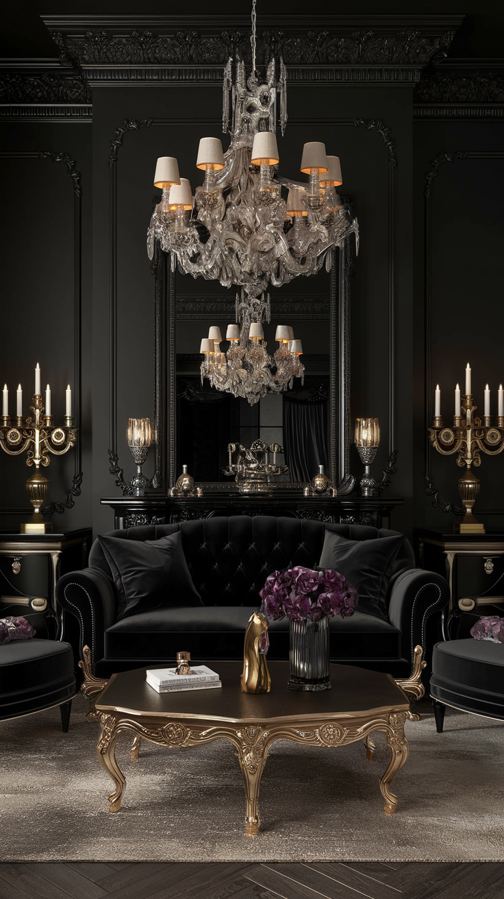 Moody Living Room 23 Ideas: Transform Your Space into a Dark and Sophisticated Haven