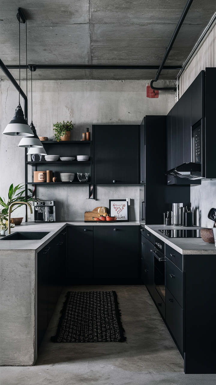 Black Kitchen 22 Ideas for a Modern and Stylish Home