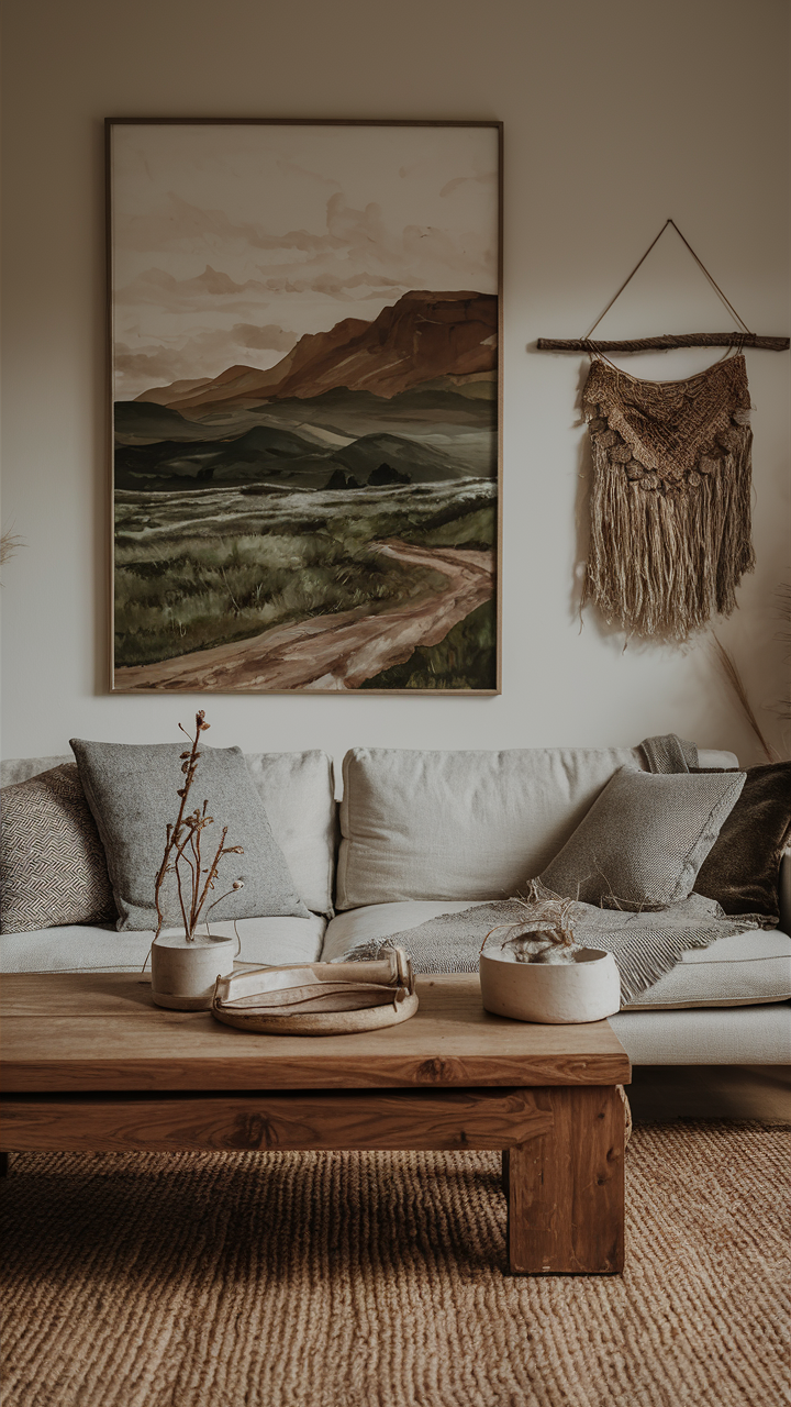 Earthy Living Room 23 Ideas: Transform Your Space with Nature-Inspired Design