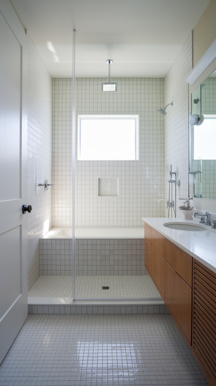 Half Wall Shower 23 Ideas: Elevating Your Bathroom Design