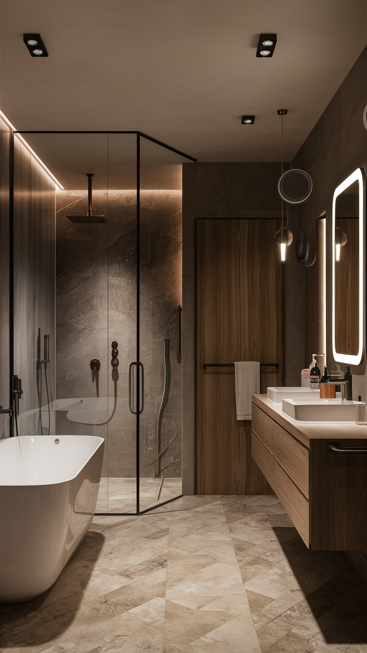 Modern Bathroom 23 Ideas: Elevate Your Space with Style and Functionality