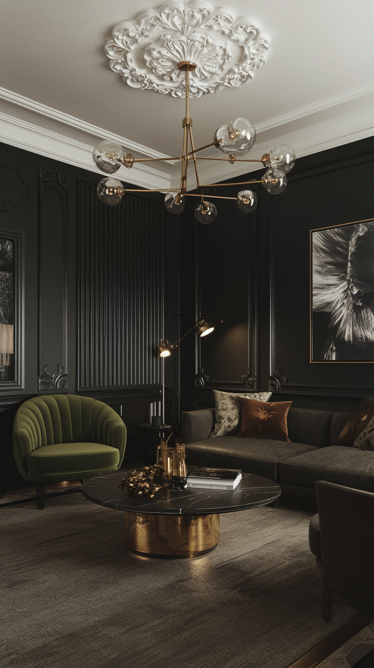 Moody Living Room 23 Ideas: Transform Your Space into a Dark and Sophisticated Haven