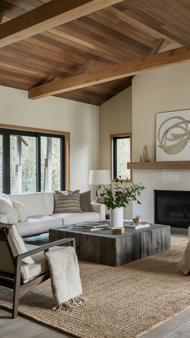 Earthy Living Room 23 Ideas: Transform Your Space with Nature-Inspired Design