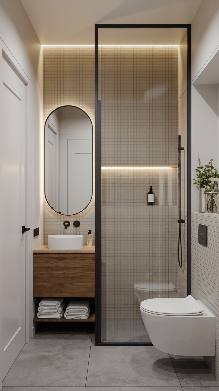 Half Wall Shower 23 Ideas: Elevating Your Bathroom Design