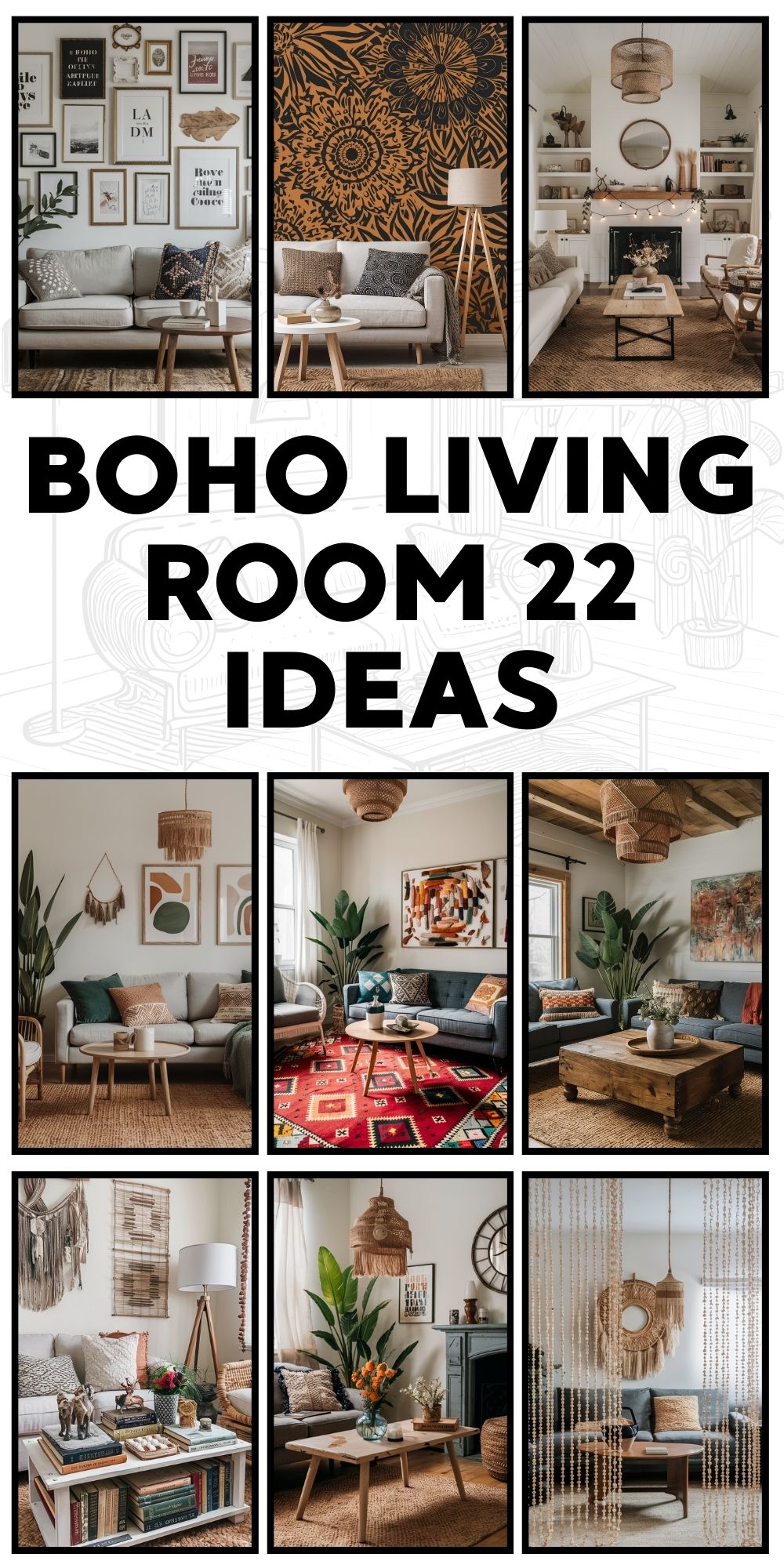 Boho Living Room 22 Ideas for a Unique and Cozy Home