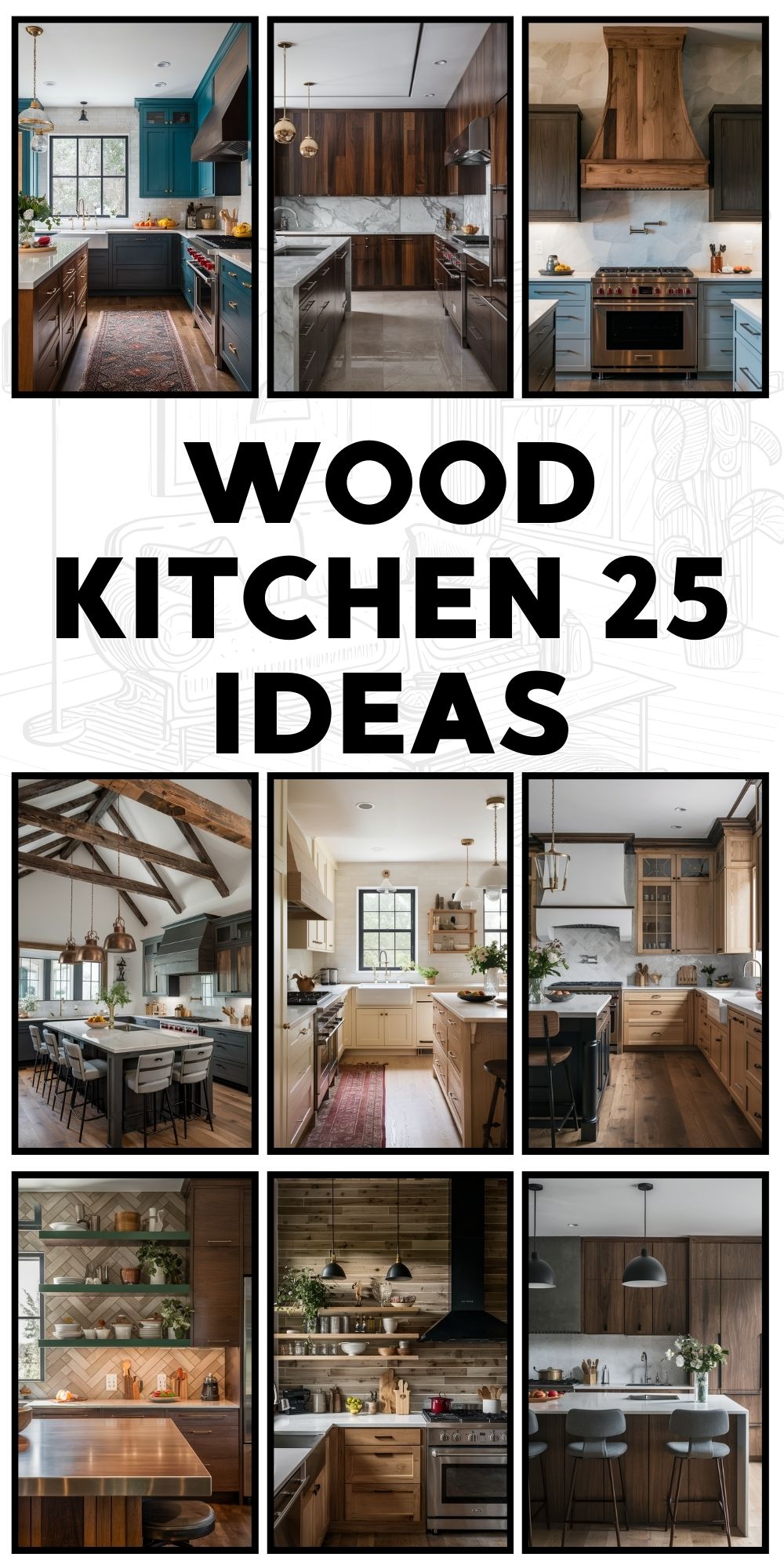 Wood Kitchen 25 Ideas: Elevate Your Space with Stylish Design Choices