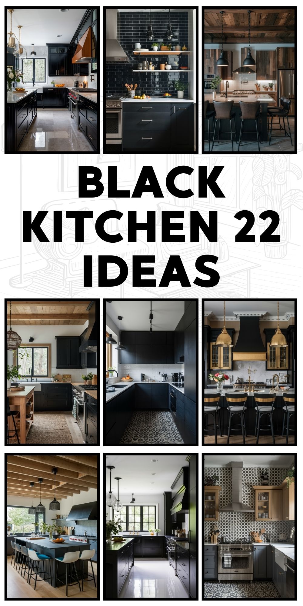 Black Kitchen 22 Ideas for a Modern and Stylish Home