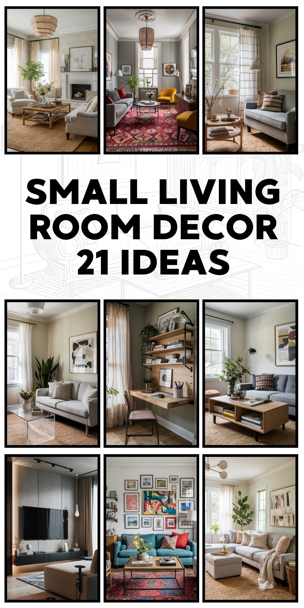 Creative Small Living Room Decor 21 Ideas for a Cozy and Stylish Space