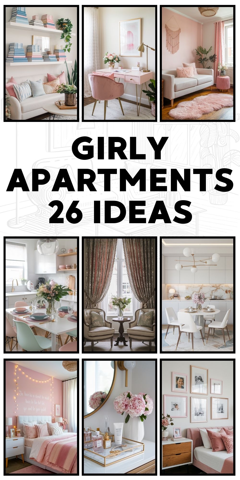 Girly Apartments 26 Ideas: Transform Your Space with Charm and Elegance