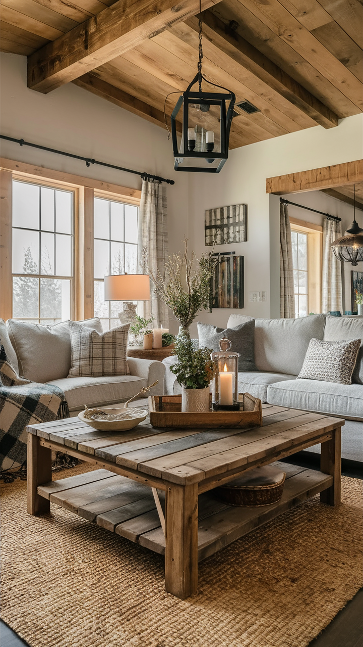 Farmhouse Living Room 22 Ideas for a Cozy and Stylish Space