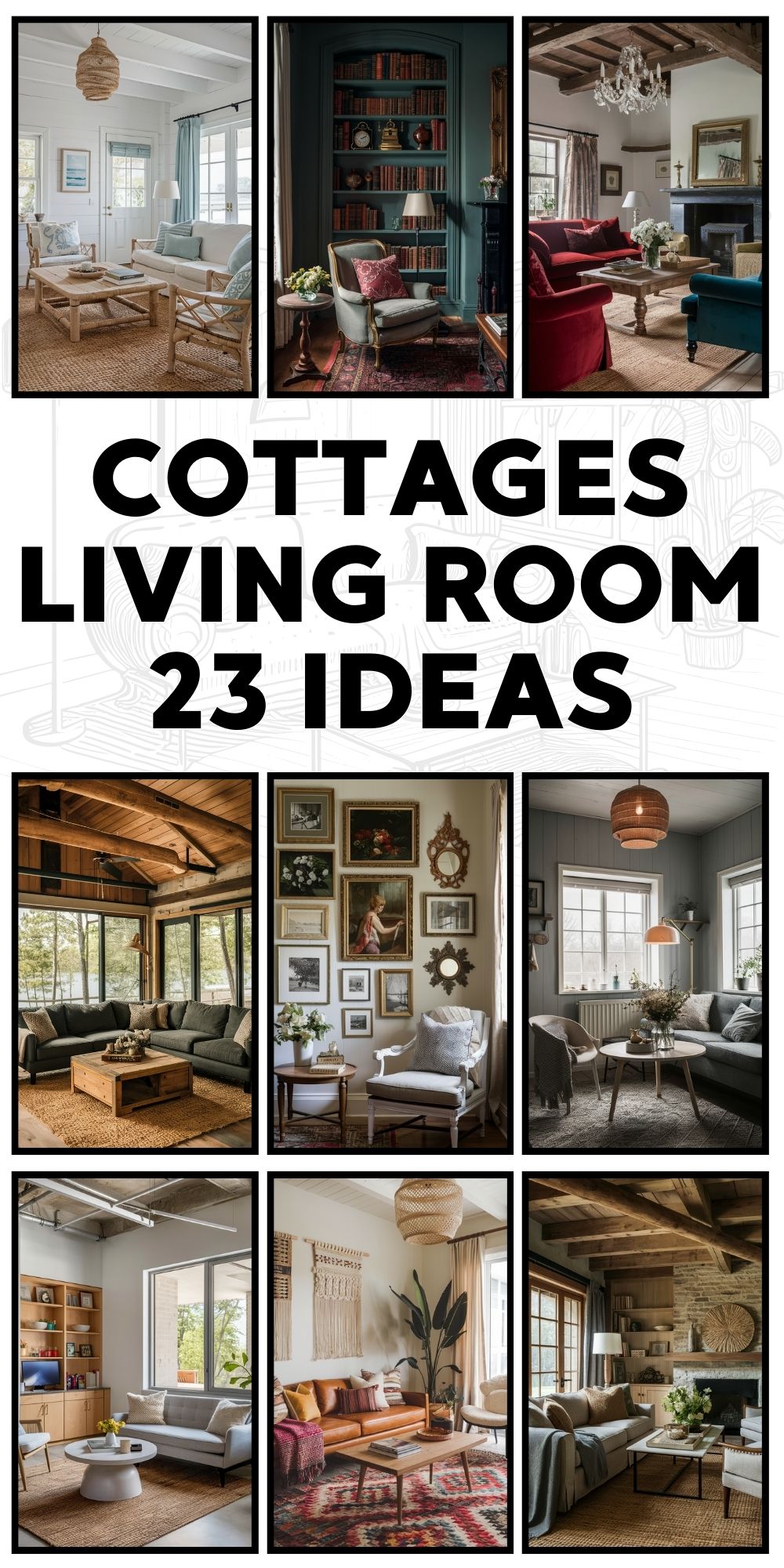 Cottages Living Room 23 Ideas: Inspiring Designs for Cozy and Stylish Spaces