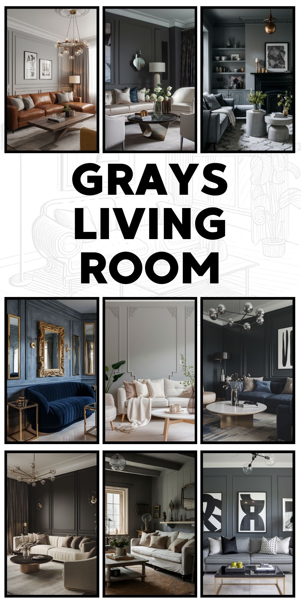 Grays Living Room: 21 Design Ideas and Inspiration