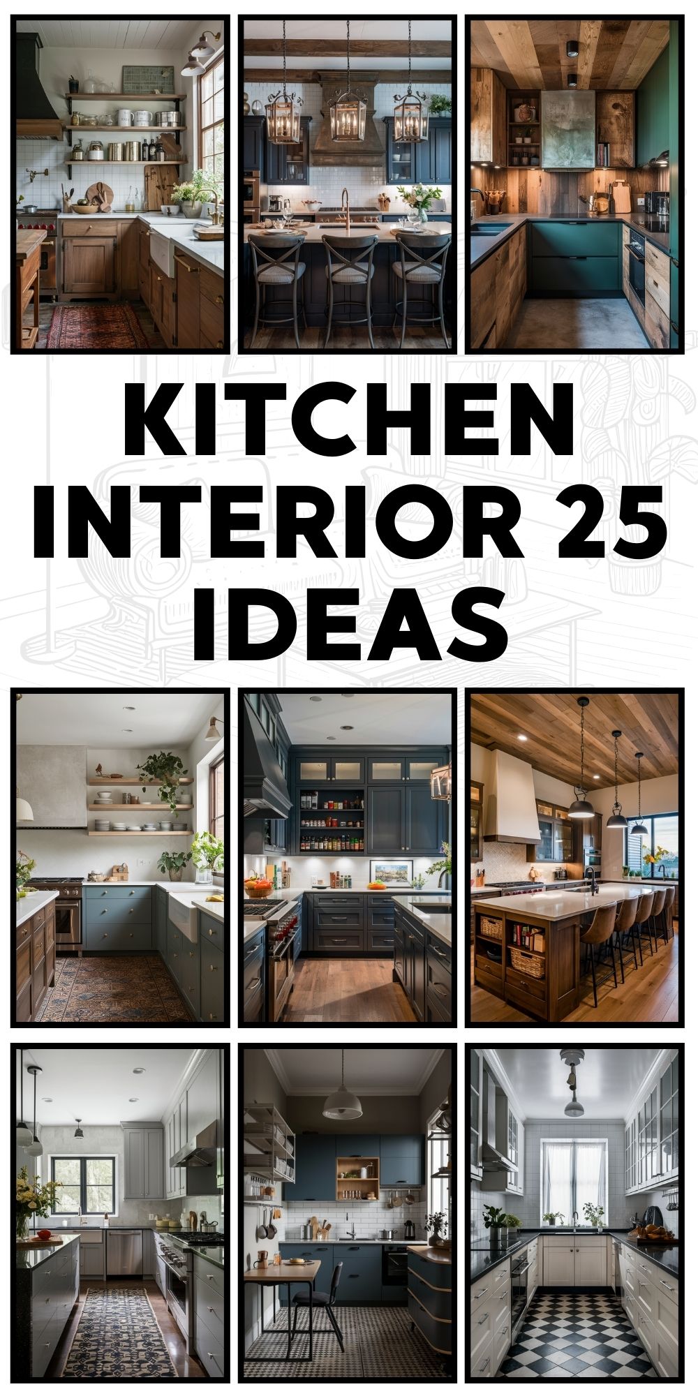 Kitchen Interior 25 Ideas: Crafting Spaces That Inspire Functionality and Style