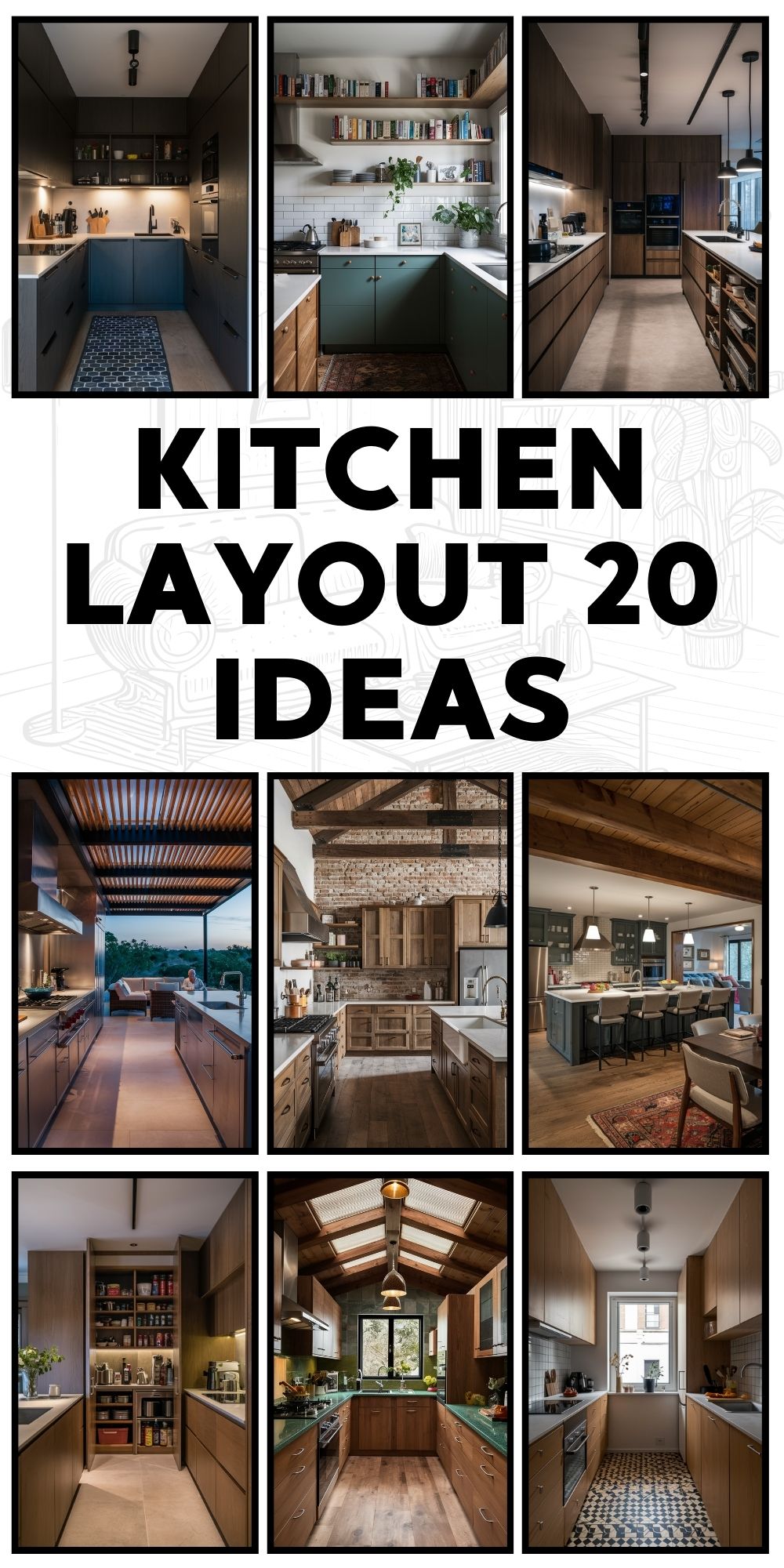 Kitchen Layout 20 Ideas for Every Home Style and Space