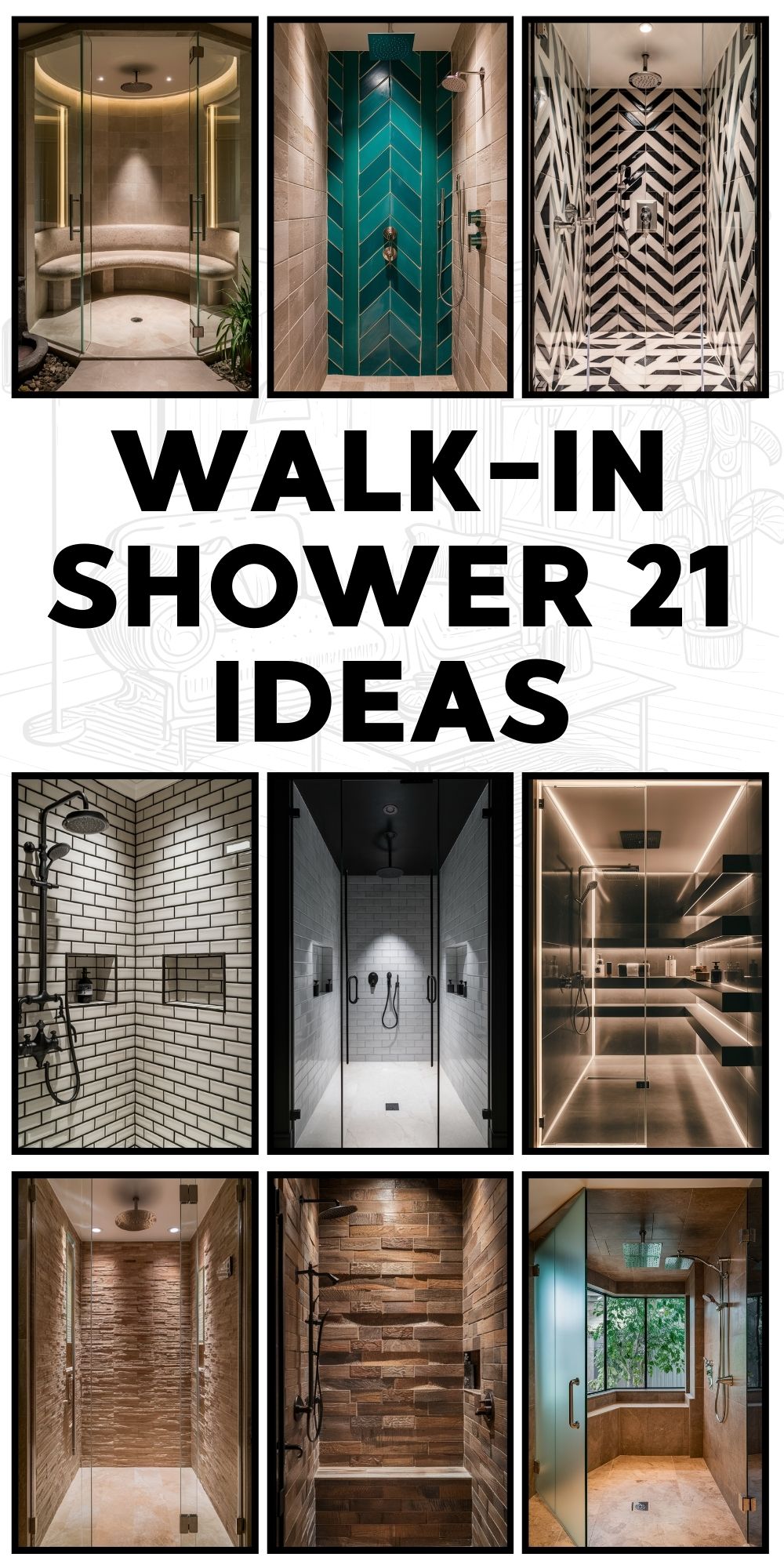 Walk-In Shower 42 Ideas to Transform Your Bathroom Space