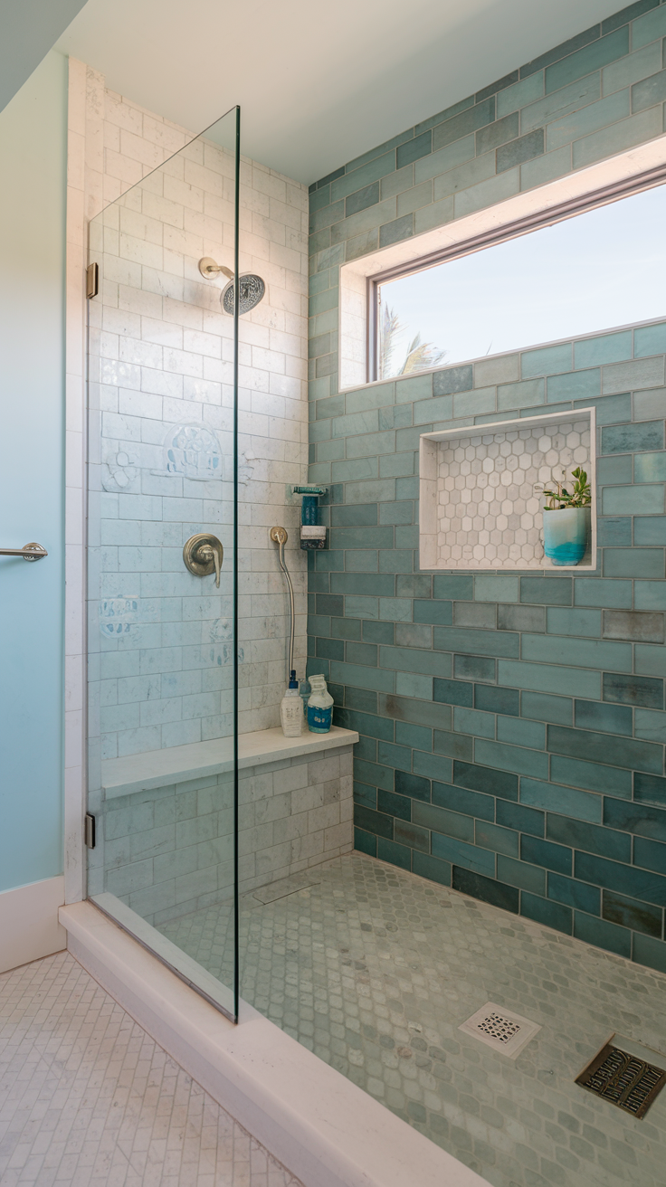 Half Wall Shower 23 Ideas: Elevating Your Bathroom Design