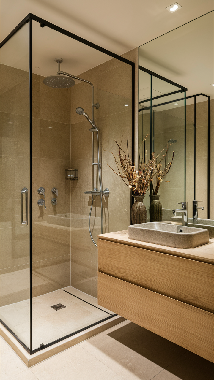 No Door Shower 42 Ideas: Create a Stunning, Open Bathroom Space