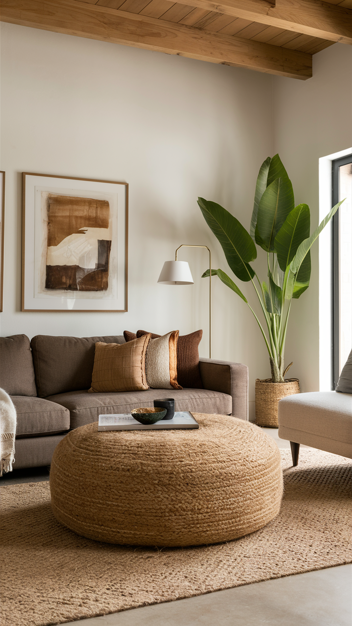 Earthy Living Room 23 Ideas: Transform Your Space with Nature-Inspired Design